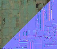 Low poly model France Tank FCM-f1