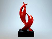 Flame of Love Sculpture