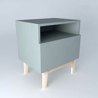 ARTIC bedside gray houses of the world