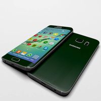 Samsung Galaxy S6 Edge green