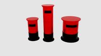 Cylinder Post Box Pack