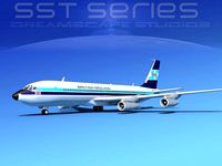 Boeing 707-320 SS British Midland