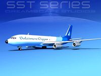 Boeing 707-320 SS Clipper Air Cargo