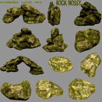 rock mossy