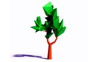 Beautifull Low Poly Tree