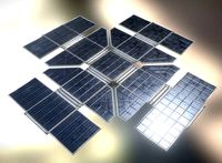 Futuristic Solar Power Module