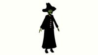 $30. artoon witch cg trader 3d model cartoon witch, available in obj, fbx, ...