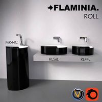 Flaminia Roll bathroom sink