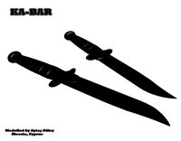 KABAR Knife 3D Model