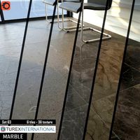 TUREX INTERNATIONAL Marble Tiles Set