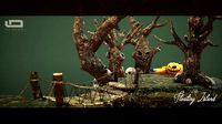 Floating Island for Halloween - Lowpoly and Material Ready