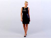 Wendy 0191 Woman in a black dress