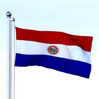 Animated Paraguay Flag