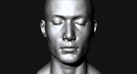Asian Male Head for Production High Poly