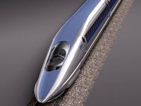 Shinkansen Speed Train 2014 3D Model