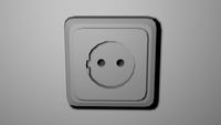 Electrical outlet 3D Model