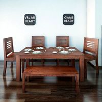 Dining Table02 VR AR Game Ready