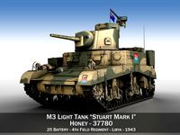 M3 Light Tank Honey - 37780