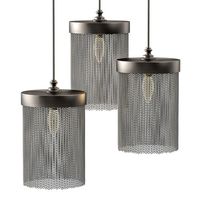 Tigermoth lighting - Silver chain mini pendant