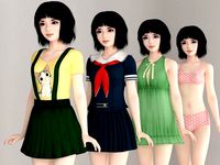 Kayoko various outfit pose 02