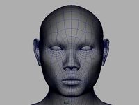 3D Whole Body Male Low Poly UVd