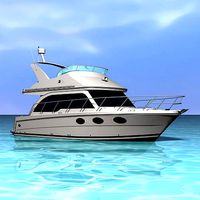 Cabin Cruiser Boat