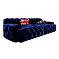 Timothy Oulton Pincushion Sectional Sofa