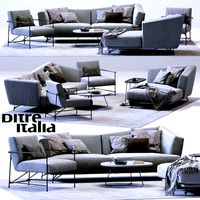 LENNOX Sofa and KYO Armchair