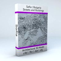 Sofia Streets and Buildings