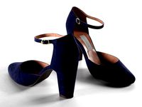 Indigo Pumps