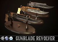 Gunblade Vintage Revolver