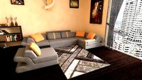 3d interior reception
