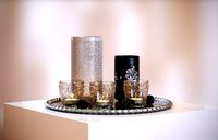 Decor vase with candle HG2