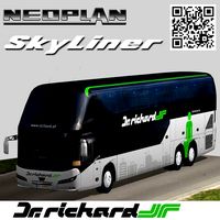 Neoplan Skyliner bus Dr Richard livery