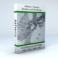 Athens Streets and Buildings