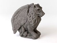 Gargoyle lion