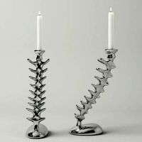 Vertebra Candlesticks by Michael Aram