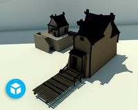 Sawmill with administration office