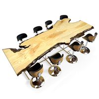 live edge table set