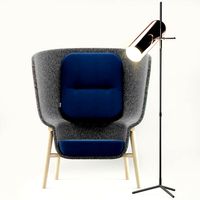DeVorm Pod PET Felt Privacy Chair