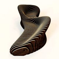 Parametric 2 seeted bench