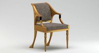 Gold Armchair 1
