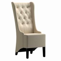White Luxurious Leather Chair