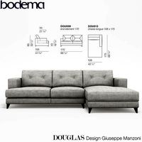 Bodema Douglas sofa DOU009 DOU013