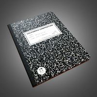 Composition Notebook - PBR Game Ready