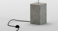 Stone floor lamp