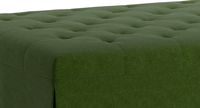 Dark green pouf