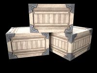 Game Ready Wooden Crate