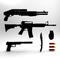 Ultimate Lowpoly Weapons Pack  Gameready Detailed