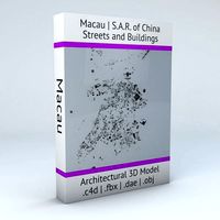 Macau Streets and Buildings